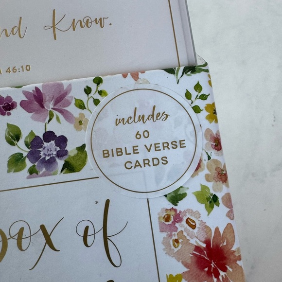 A BOX of VERSE:Floral Scripture Card Set-60 scriptures to inspire & help u grow🌸 - Picture 7 of 9
